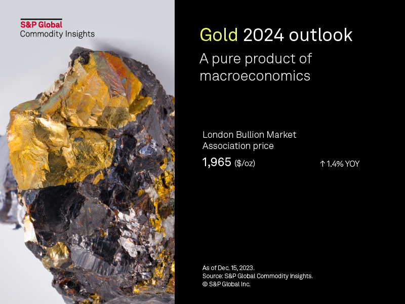 Metals Price Outlook 2024 S P Global Market Intelligence   Gold 2024 Outlook 