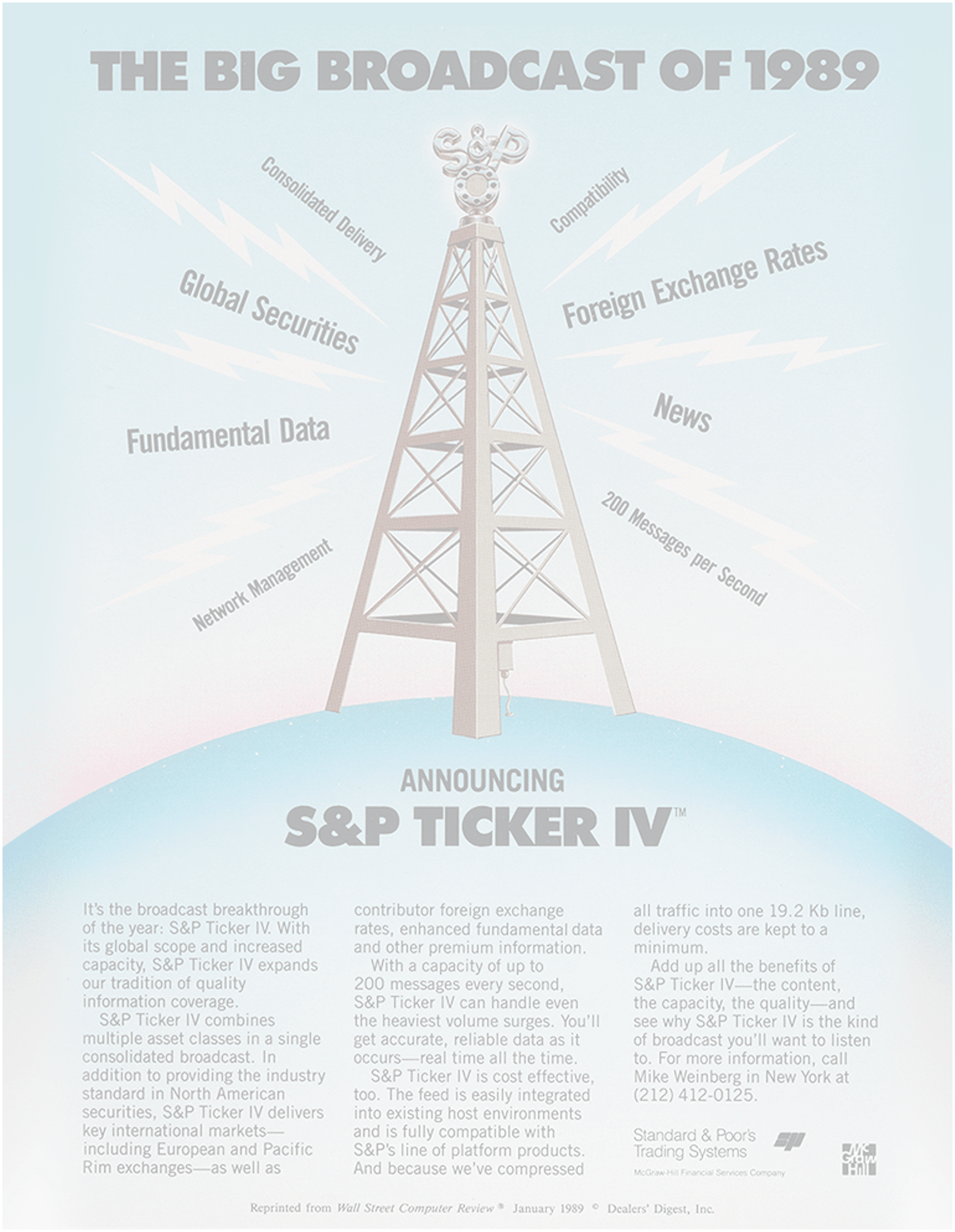 What does S & P Global do?