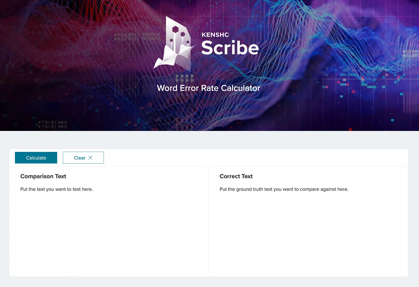 Kensho Launches Word Error Rate Calculator