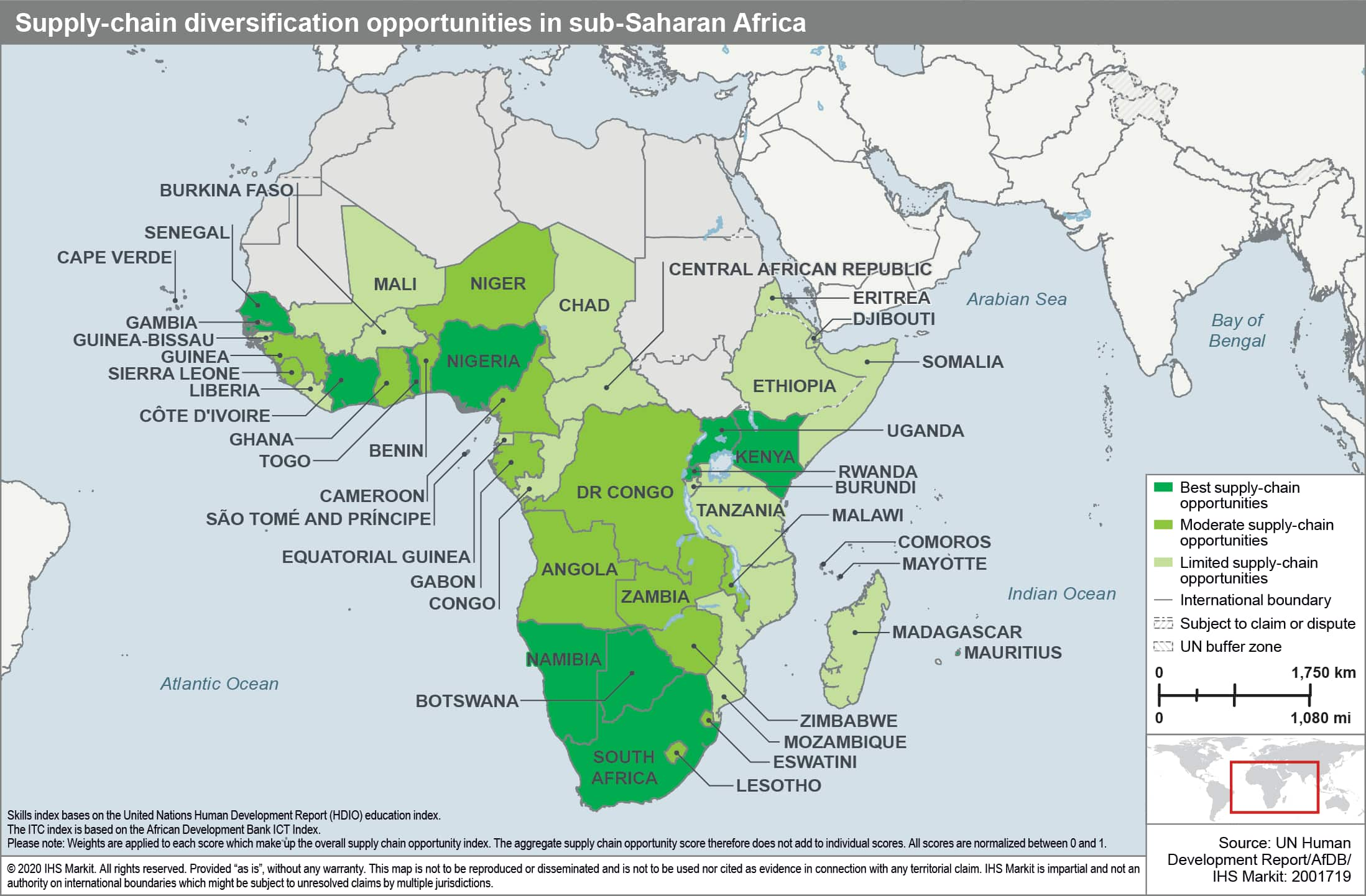 SSA supply chain diversification opportunities