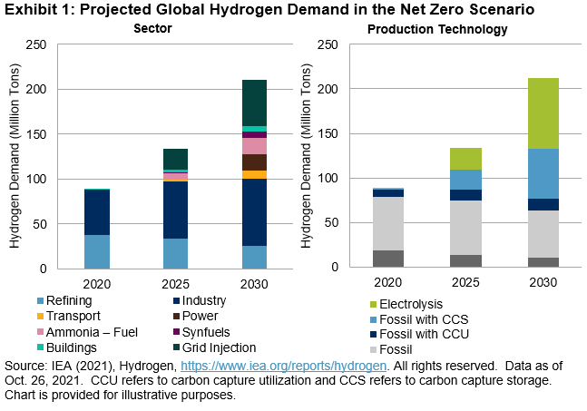 Gauging Opportunities from the Hydrogen Economy: Exhibit 1